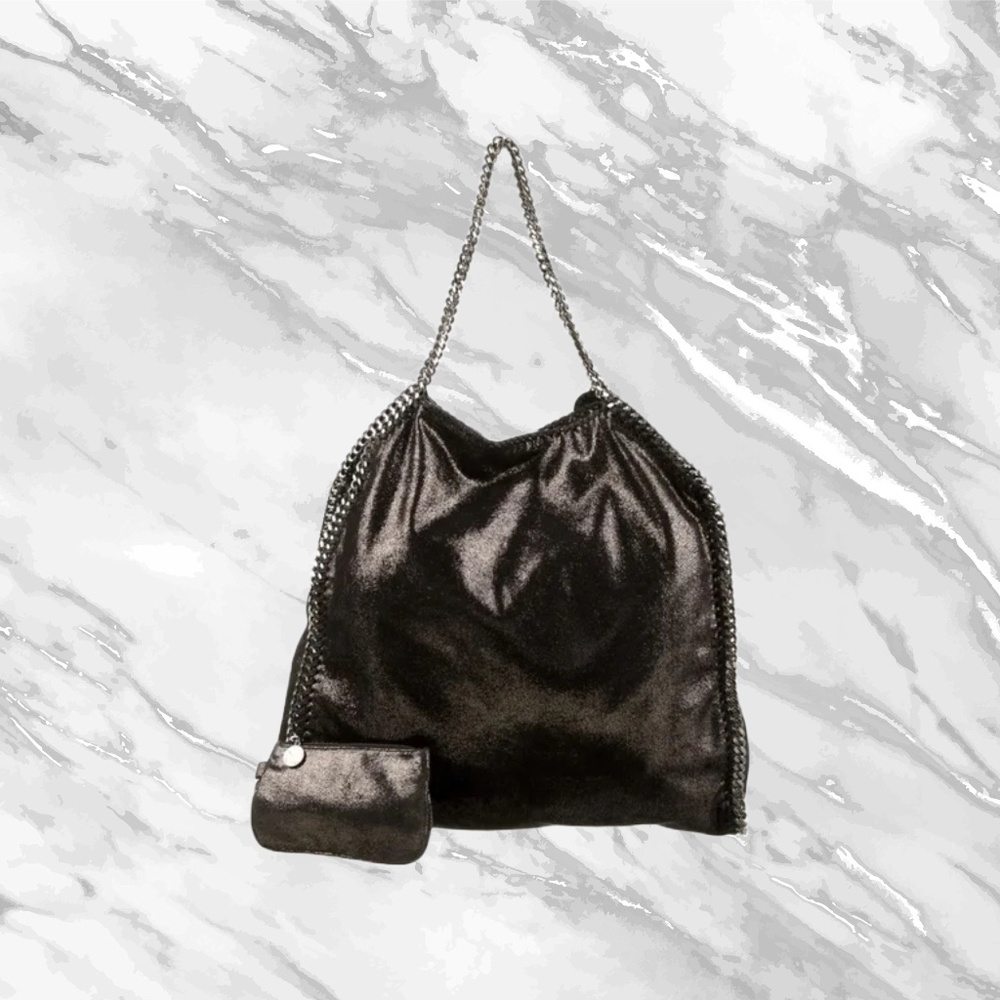 STELLA MCCARTNEY Vegetarian Suede Tote Bag